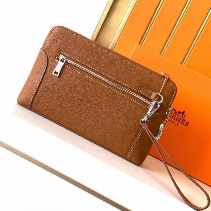 “H”Genuine Leather Handbag
