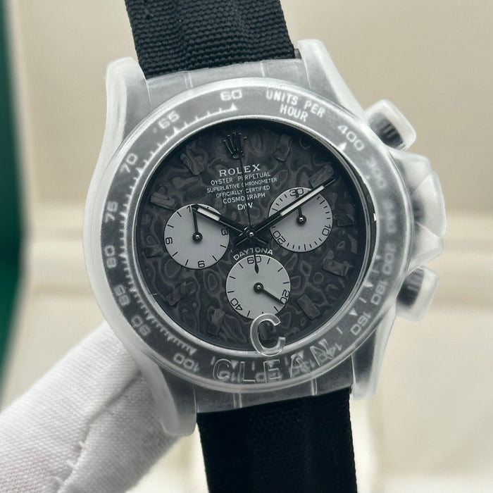 Rolex DIW Daytona All Carbon Graphite Swiss Super Clone