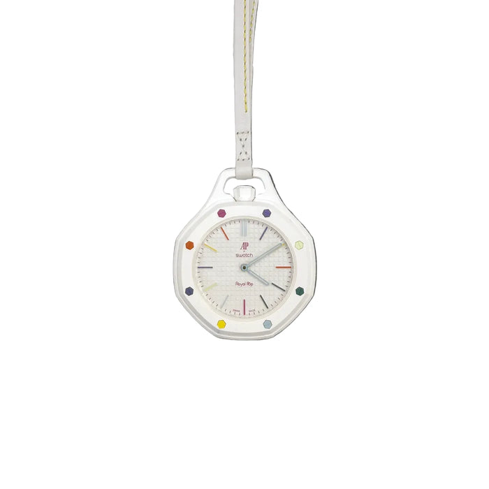 Swatch x Audemars Piguet Bioceramic Royal Pop "Huit Blanc"