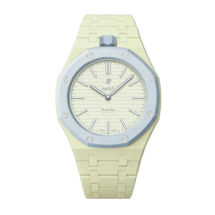 AP X SWATCH ROYAL POP
Bioceramic Strap - Lime Green