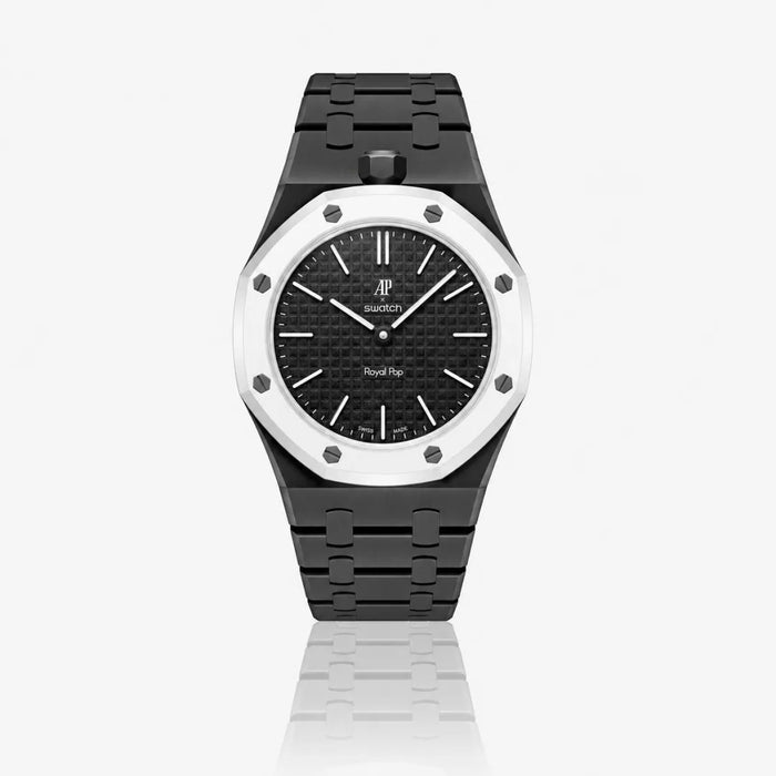 AP X SWATCH ROYAL POP
Bioceramic Strap - Black