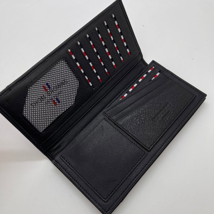 Thom Browne pebbled-leather long wallet
