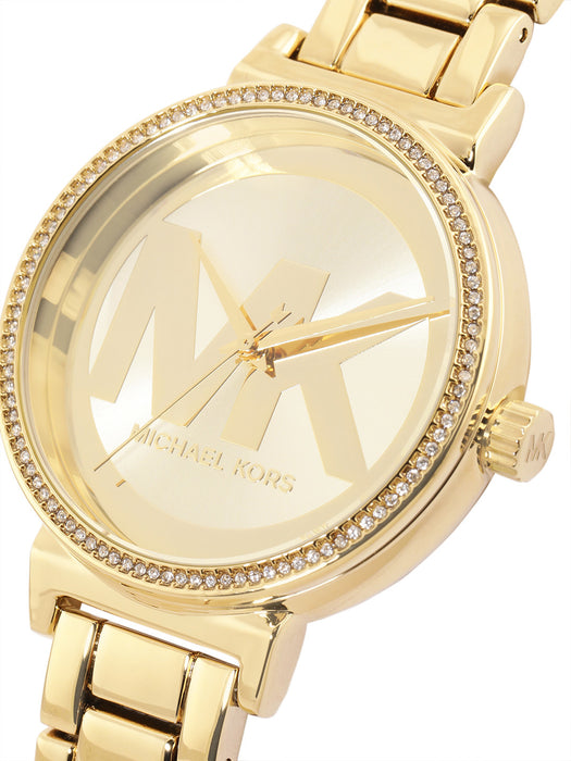 Michael Kors For Women Michael Kors Sofie Embellished Dial Watch Authentic