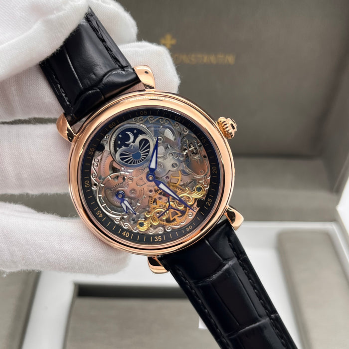 Vacheron Constantin Skeleton Moonphase Tourbillon – Rose Gold Edition