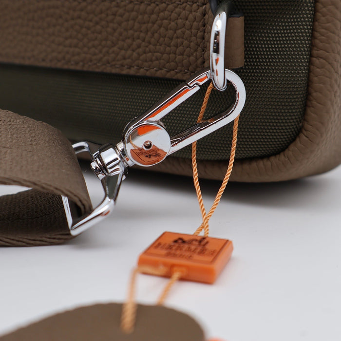 “H” Genuine Leather Chest Bag