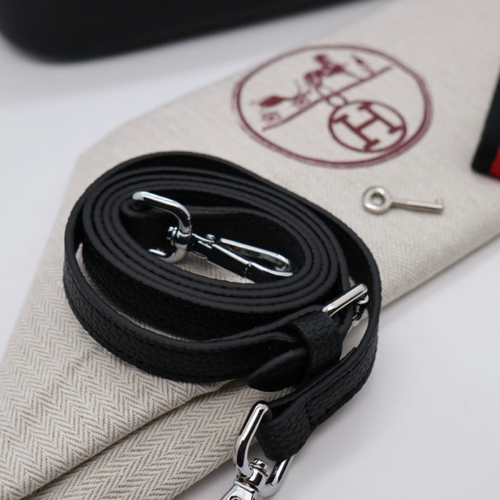 “H” Key-Lock Genuine Leather Women Bag