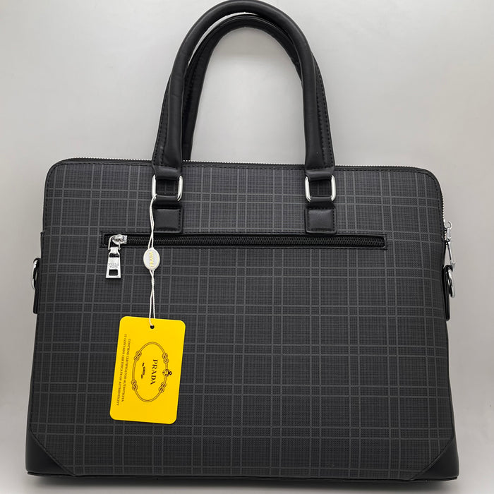 Prada Black Laptop Bag P6615-5