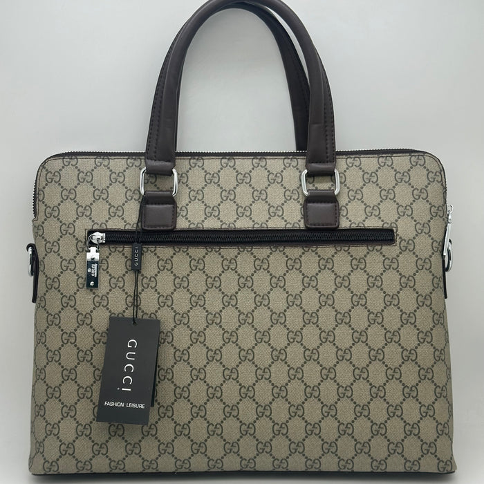 Gucci GG Supreme Canvas Briefcase / Laptop Bag