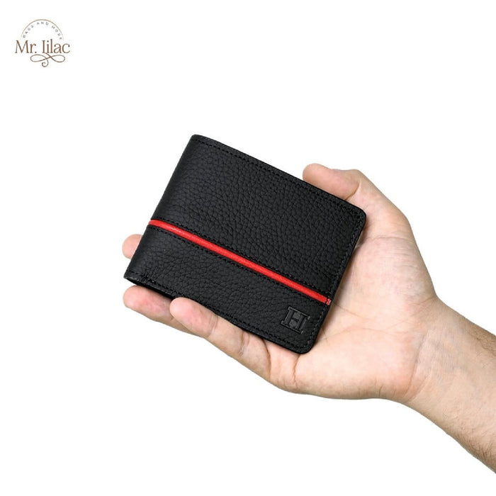 “H” Real Leather Wallet