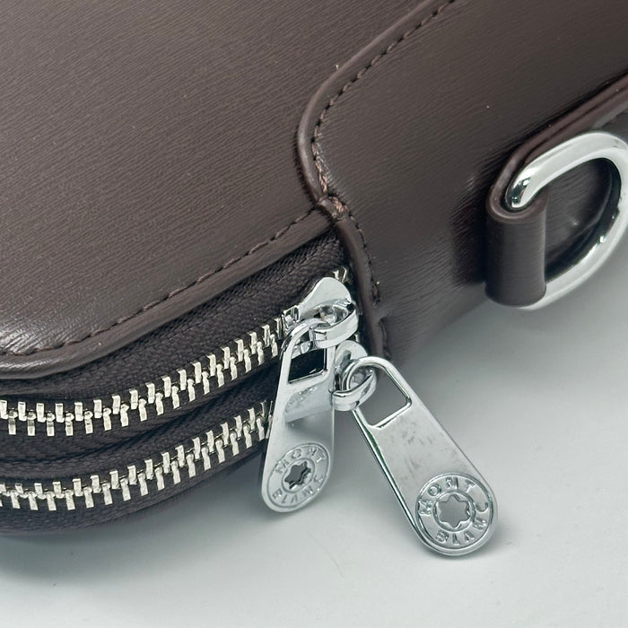 Montblanc Brown Leather Laptop bag