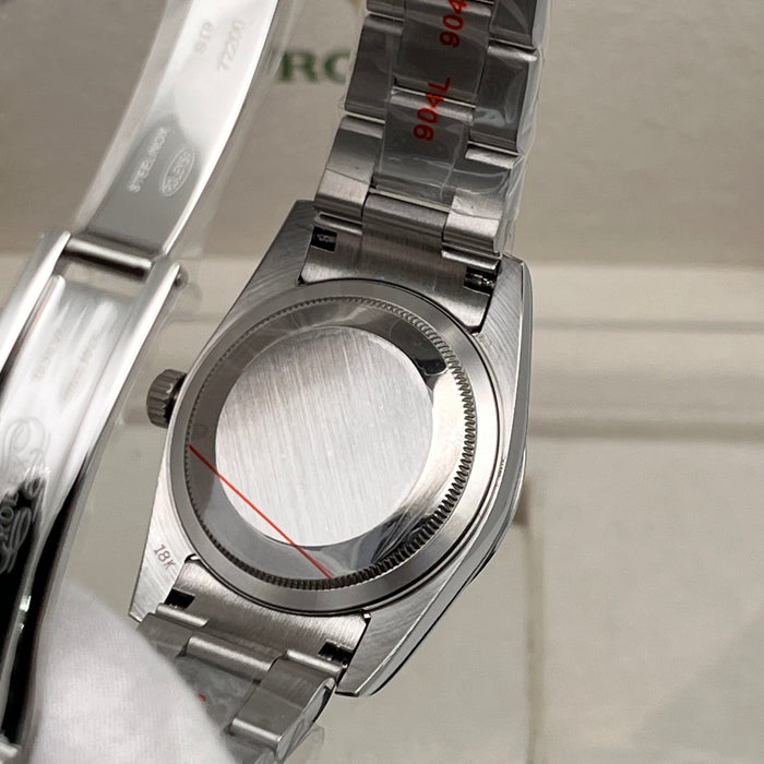 Rolex Oyster Perpetual Silver Dial  (5A+)