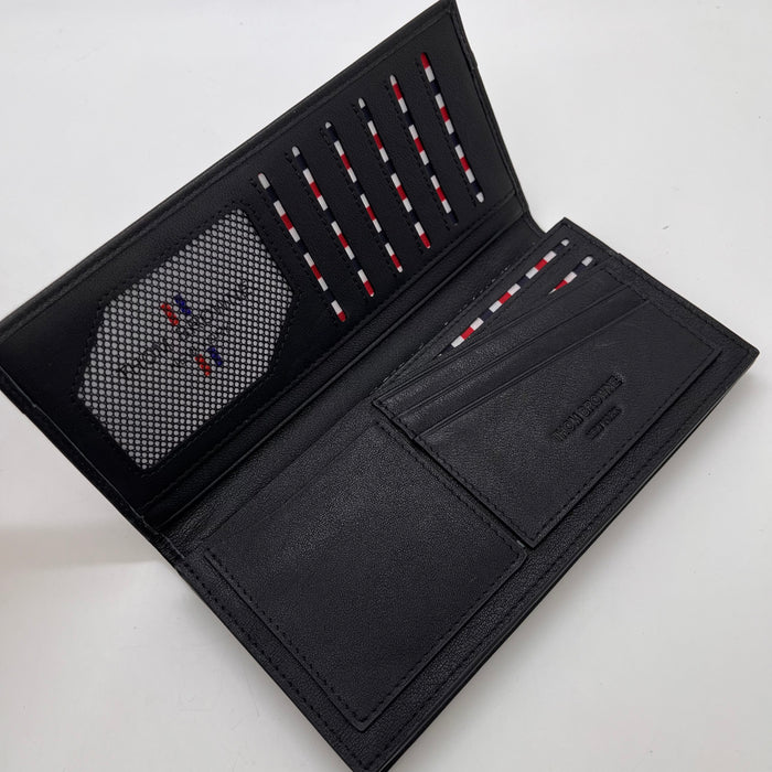 Thom Browne pebbled-leather long wallet