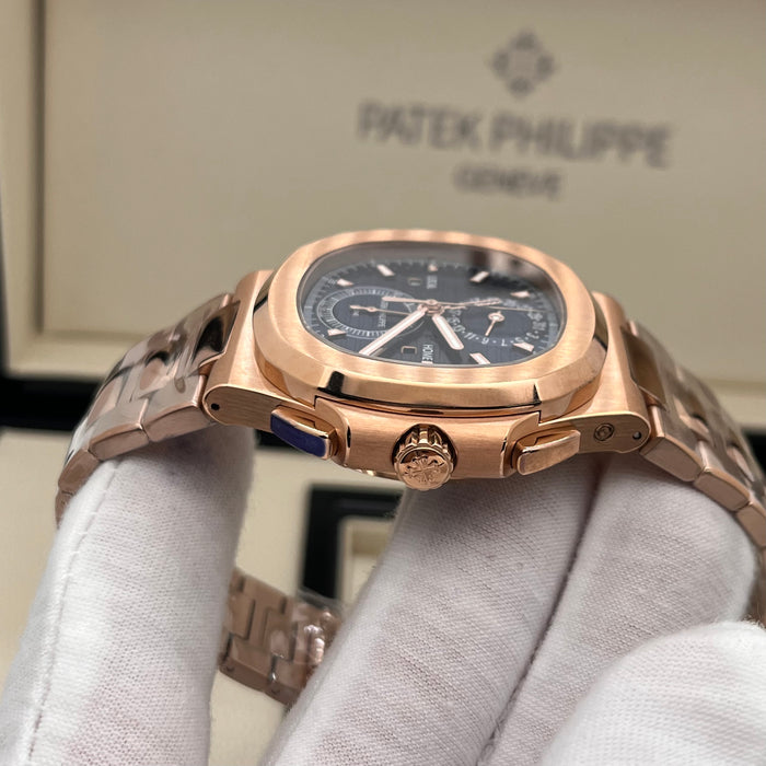 Patek Philippe Nautilus Travel Time Chronograph Swiss Super Clone