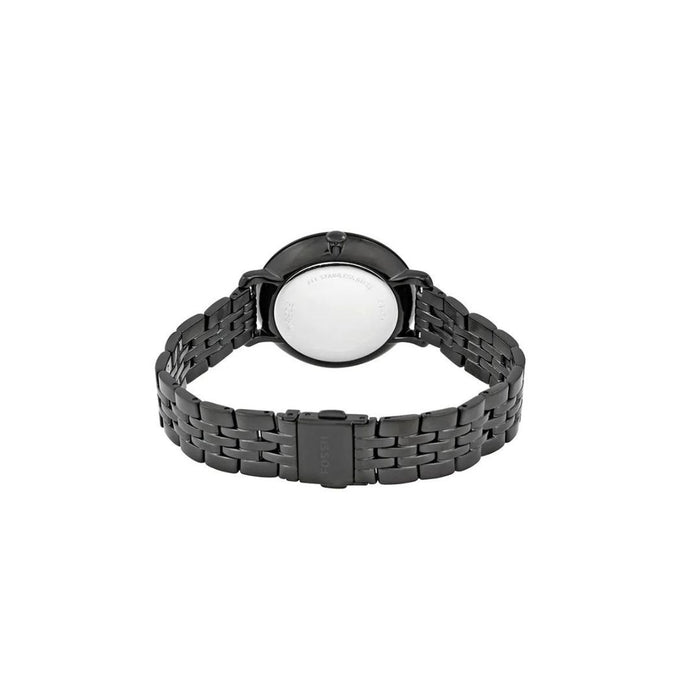 Fossil Women's Jacqueline Black Dial Stainless Steel Watch Authentic