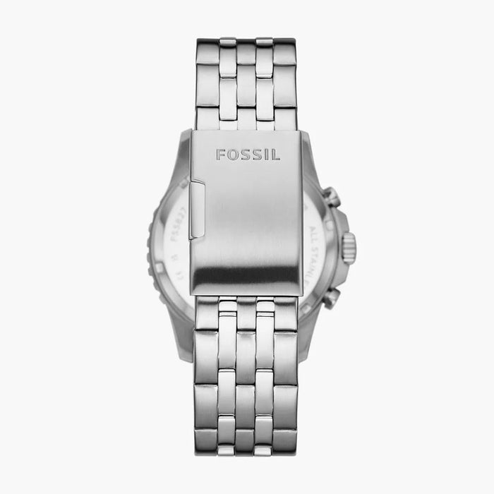 Fossil Men's Quartz Stainless Steel Black Dial 42mm Watch Authentic