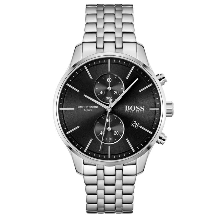 Hugo Boss Associate Champion Chronograph – Stainless Steel Bracelet - 1513869- Authentic