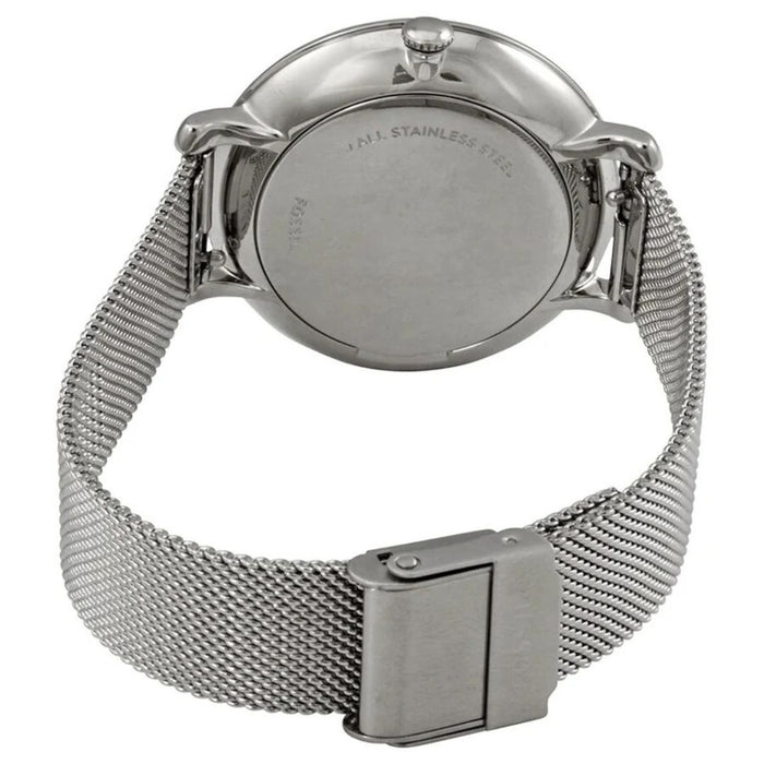 Fossil Jacqueline Blue Mother of Pearl Dial Ladies Mesh Watch Authentic