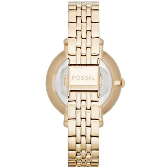Fossil Jacqueline Champagne Dial Gold-tone Ladies Watch Authentic