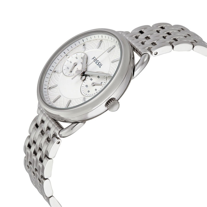 Fossil Tailor Multifunction Stainless Steel Watch - Silver Authentic
