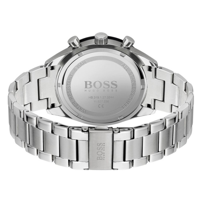 Hugo Boss Santiago Chronograph Gents Bracelet Watch Authentic
