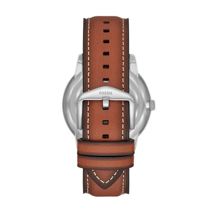 Neutra Moonphase Multifunction Brown Leather Watch Authentic