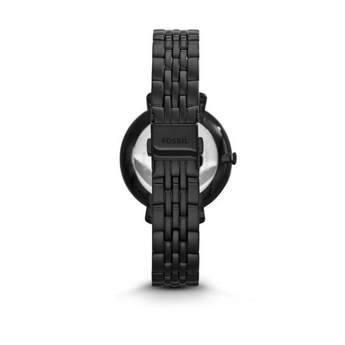 Fossil Women's Jacqueline Black Dial Stainless Steel Watch Authentic