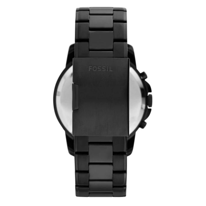 Fossil Grant Chronograph Black Dial Black-plated Men's Watch Authentic