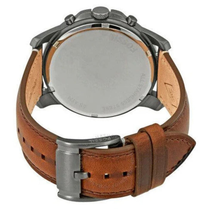 Fossil Men's Grant Chronograph Brown Dial Watch Authentic