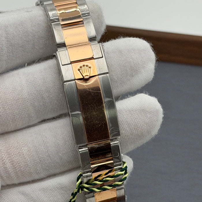 Rolex Oyster Perpetual Yacht- Master 40 two-tone Brown Dial  -Swiss Super Clone
