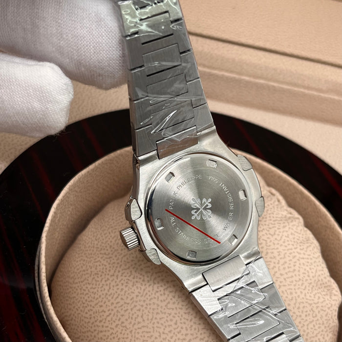Patek Philippe Nautilus-Style Stainless Steel 33MM Watch – Navy Blue Dial
