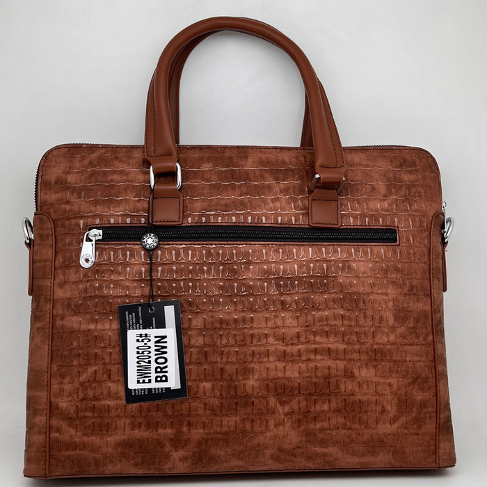 Montblanc Brown Laptop Bag EWM2050-5 (Montblanc Collection)