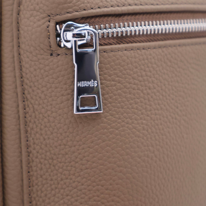 “H” Genuine Leather Chest Bag