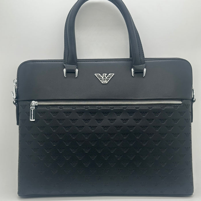 Emporio Armani Leather PU Laptop Bag