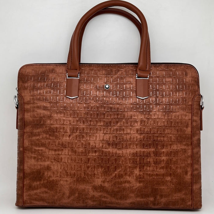 Montblanc Brown Laptop Bag EWM2050-5 (Montblanc Collection)