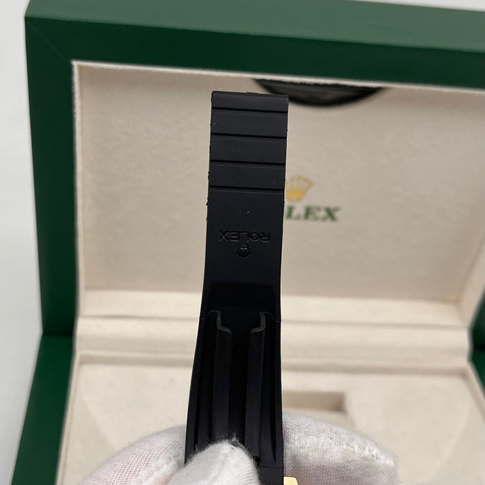 Rolex Daytona Leather  Watch Band Rubber RoseGold Dial 40mm (5A+)