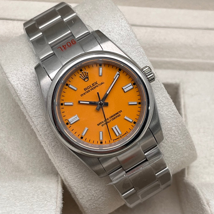 Rolex Oyster Perpetual Yellow Dial (5A+)
