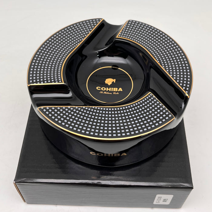 Cohiba Ceramic Triangle Cigar Ashtray