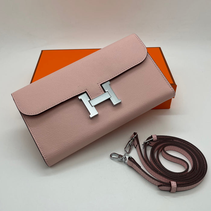 Hermès Genuine Leather Women Cross Bag