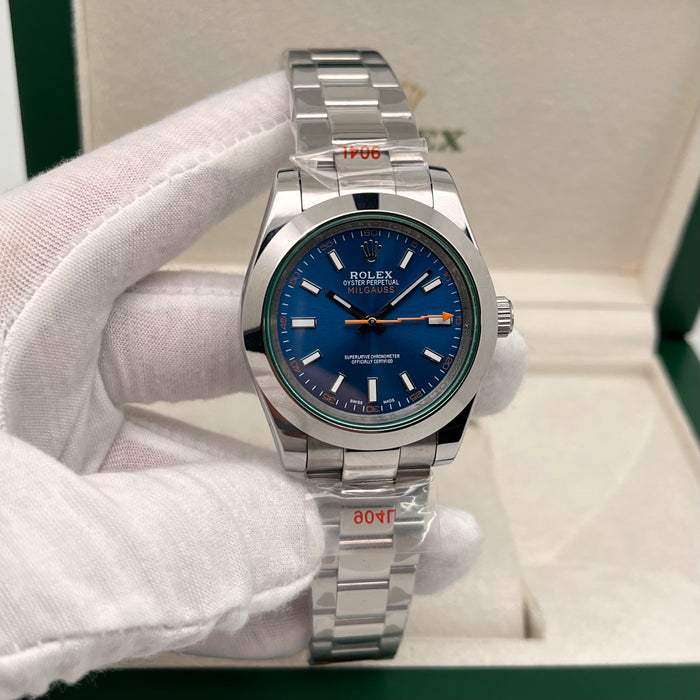 Rolex Oyster Perpetual Milgauss Z-blue Dial (5A+)