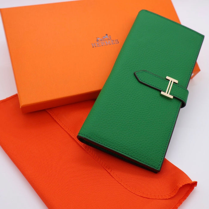 “H” Genuine Leather Women Wallet