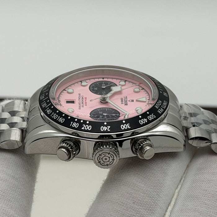 Tudor Black Bay Chrono “pink” Swiss Super Clone