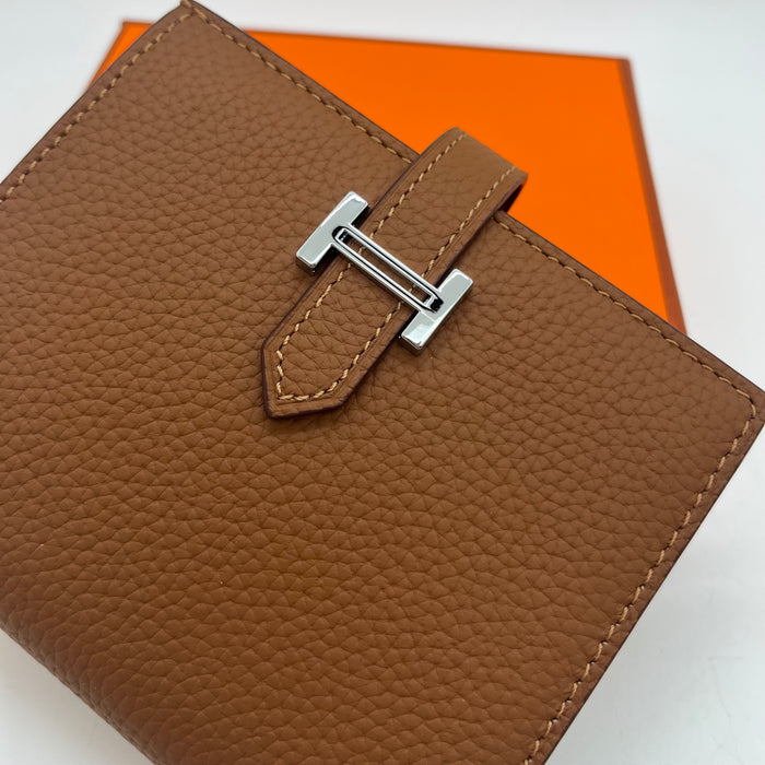 Hermès Genuine Leather Women Wallet