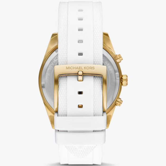 Michael Kors Hadyn Pavé Gold-Tone Watch Mk7484 Authentic