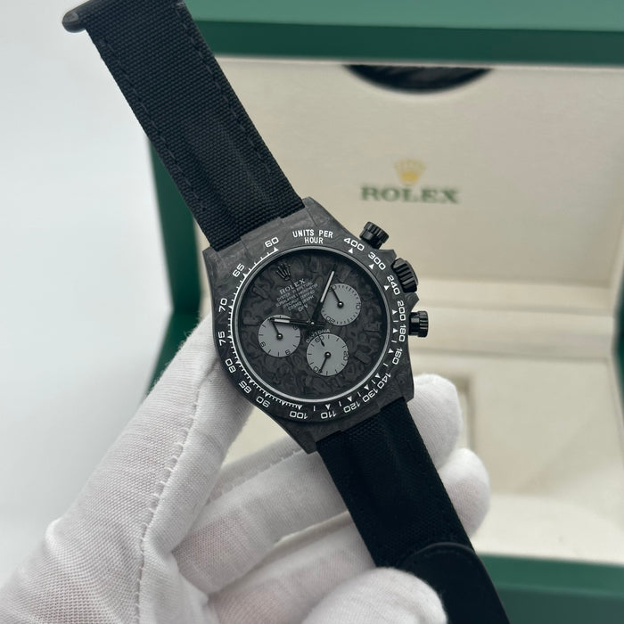 Rolex DIW Daytona All Carbon Graphite Swiss Super Clone