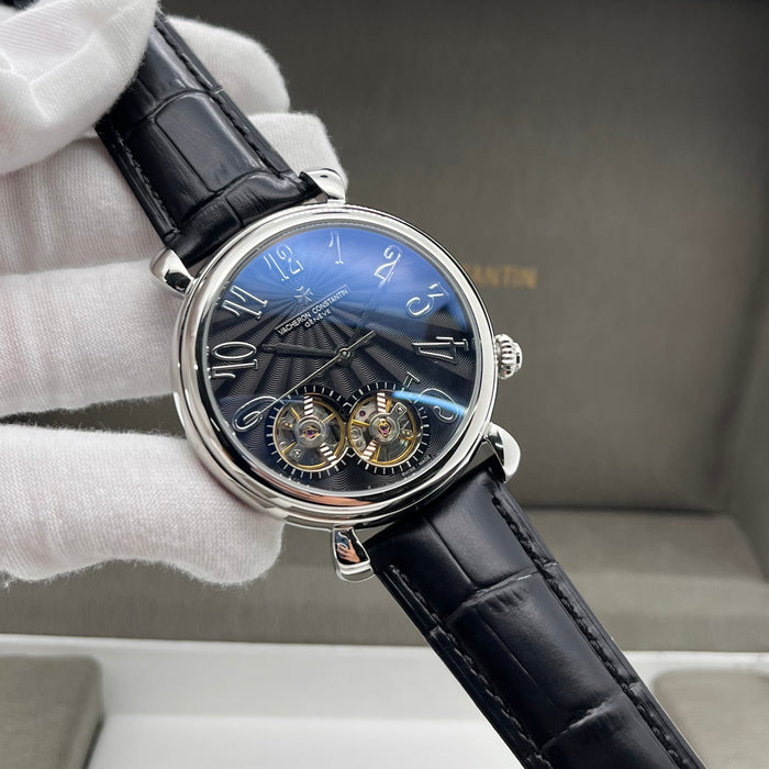 Vacheron Constantin Dual Open Heart Silver Classic Edition