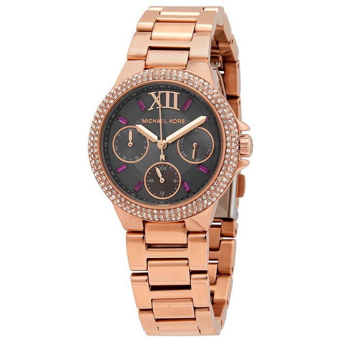 Michael Kors For Women Camille rose gold-tone stainless steel Watch MK6983 Authentic