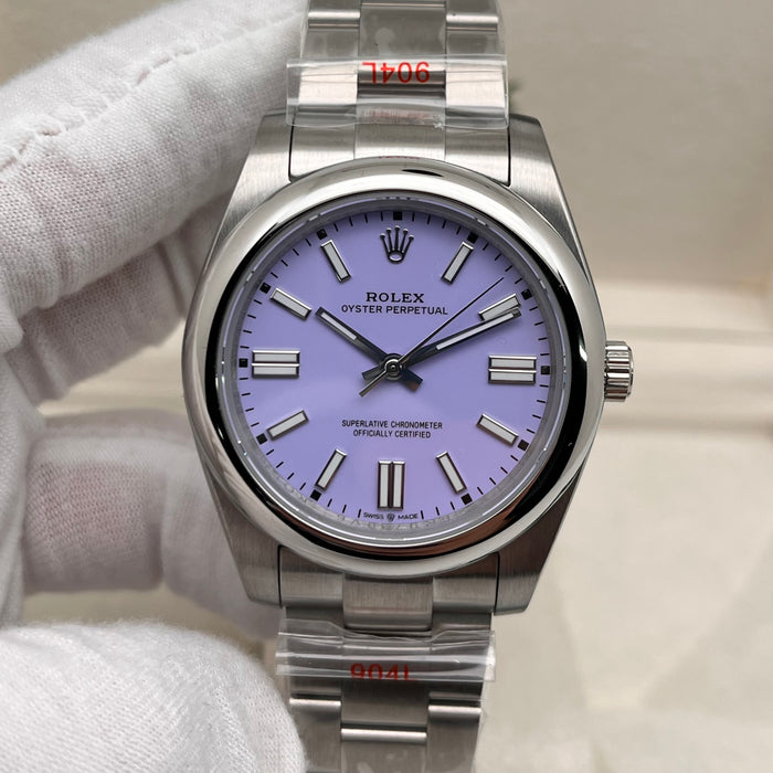 Rolex Oyster Perpetual Lavender Dial (5A+)