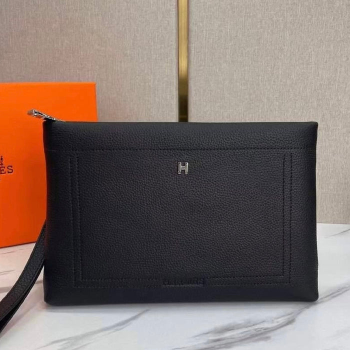 “H” Genuine Leather Handbag
