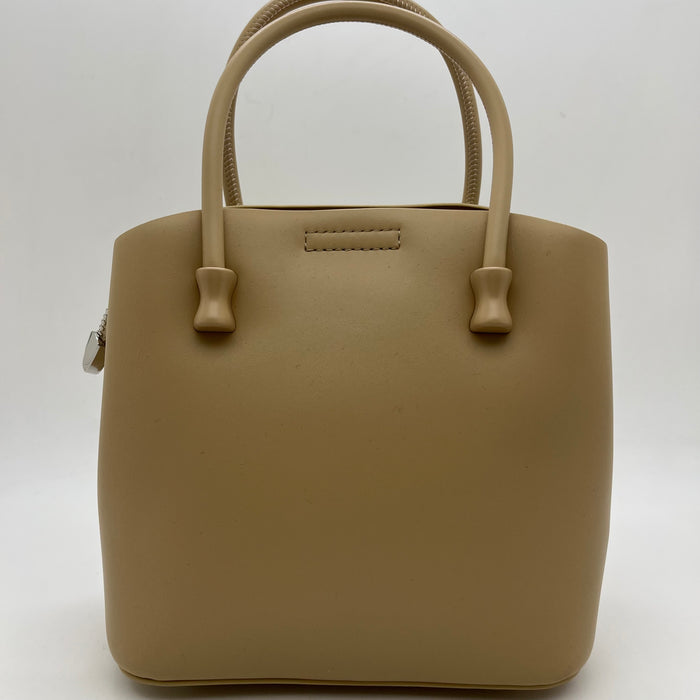 Genuine Leather Women Bag With Charm