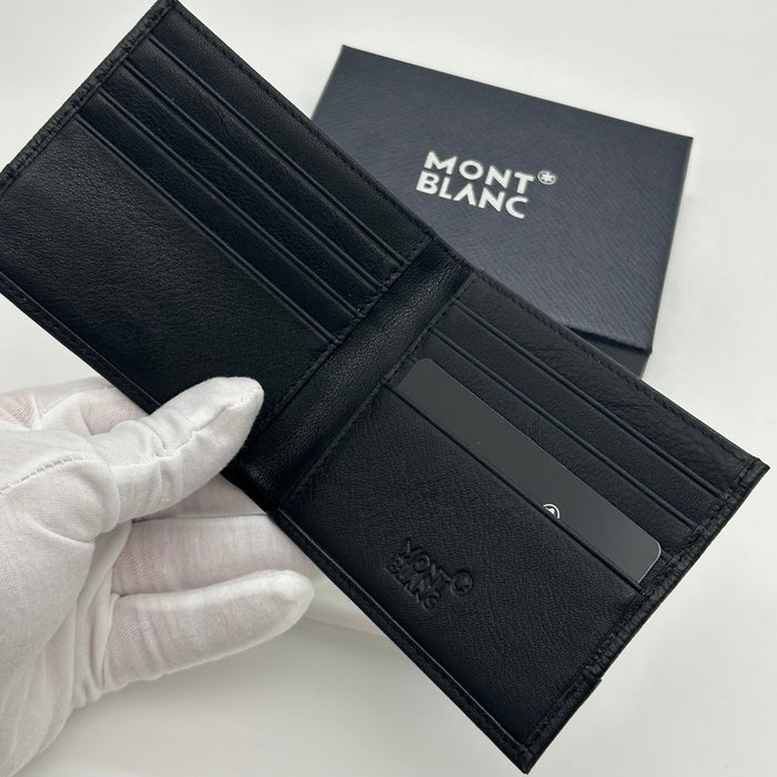 Montblanc Black Real Leather Wallet (Montblanc Collection)